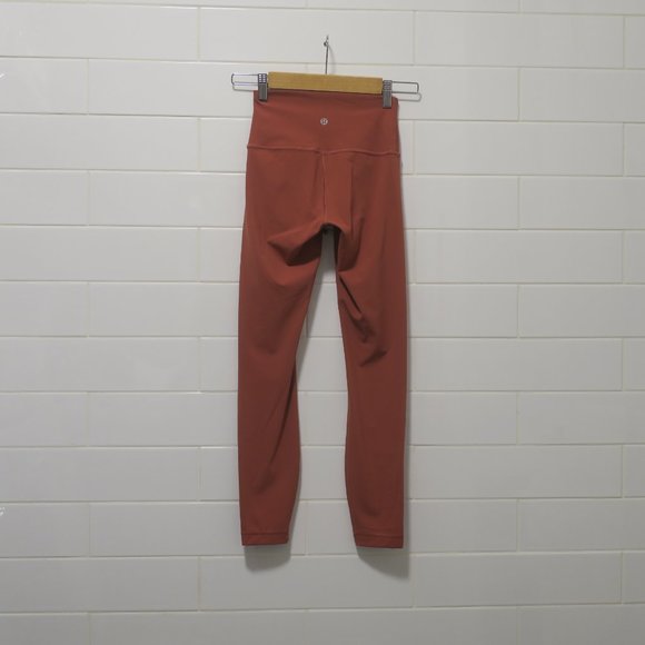 Lululemon Wunder Under High Rise Tight 25" legging Luxtreme cranberry Pink sz 2 - Picture 3 of 12